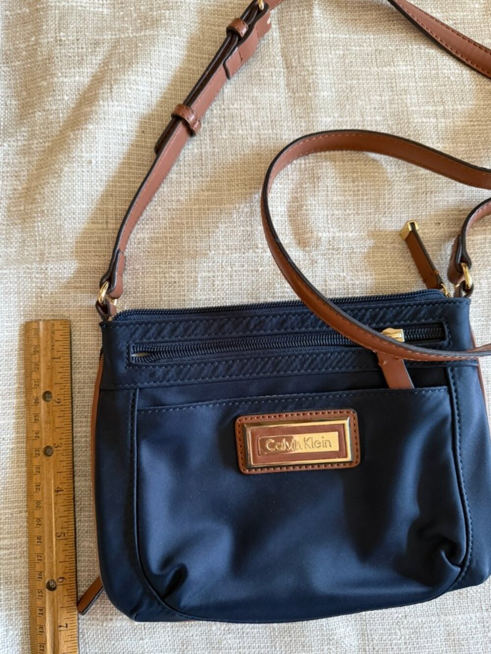 Calvin Klein Navy Crossbody purse handbag